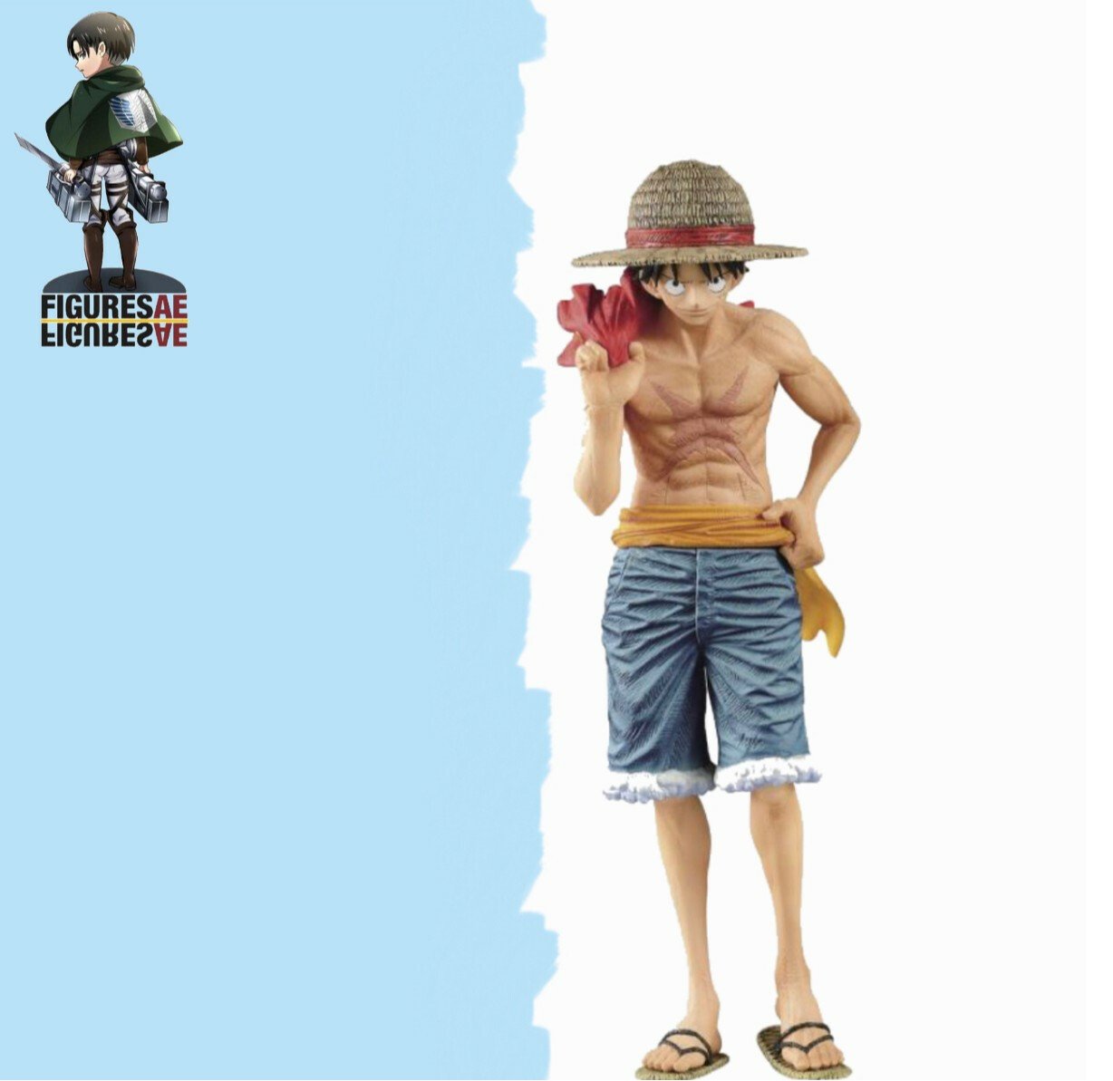 One Piece Magazine Vol 2 Monkey D Luffy Figures Ae