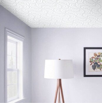 Unique wall for wallpaper