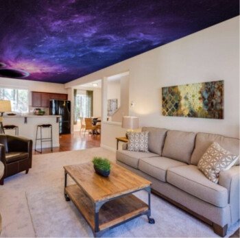 Unique wall for wallpaper