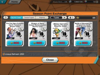 Selling one piece bounty rush accounts