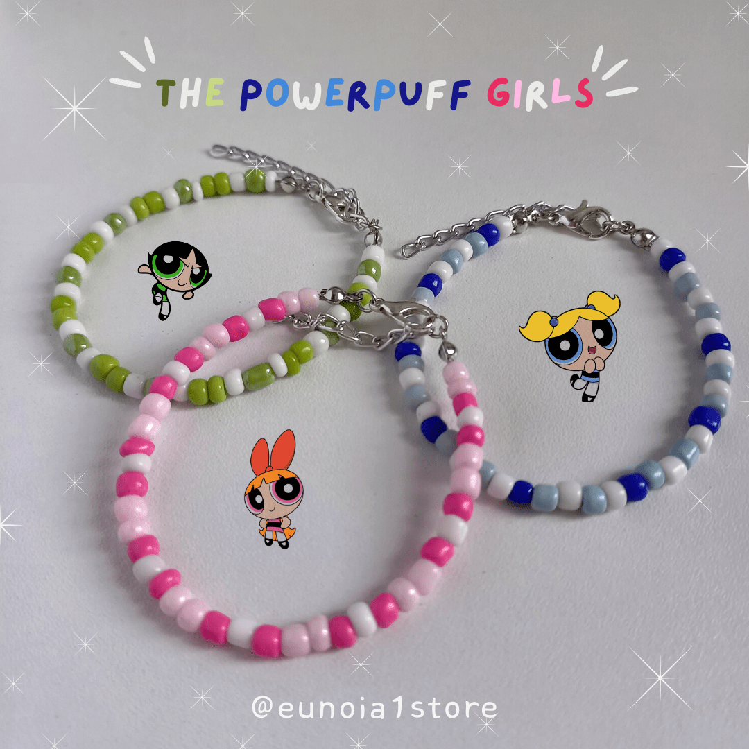 The Powerpuff Girls inspired Bracelets Eunoia Store