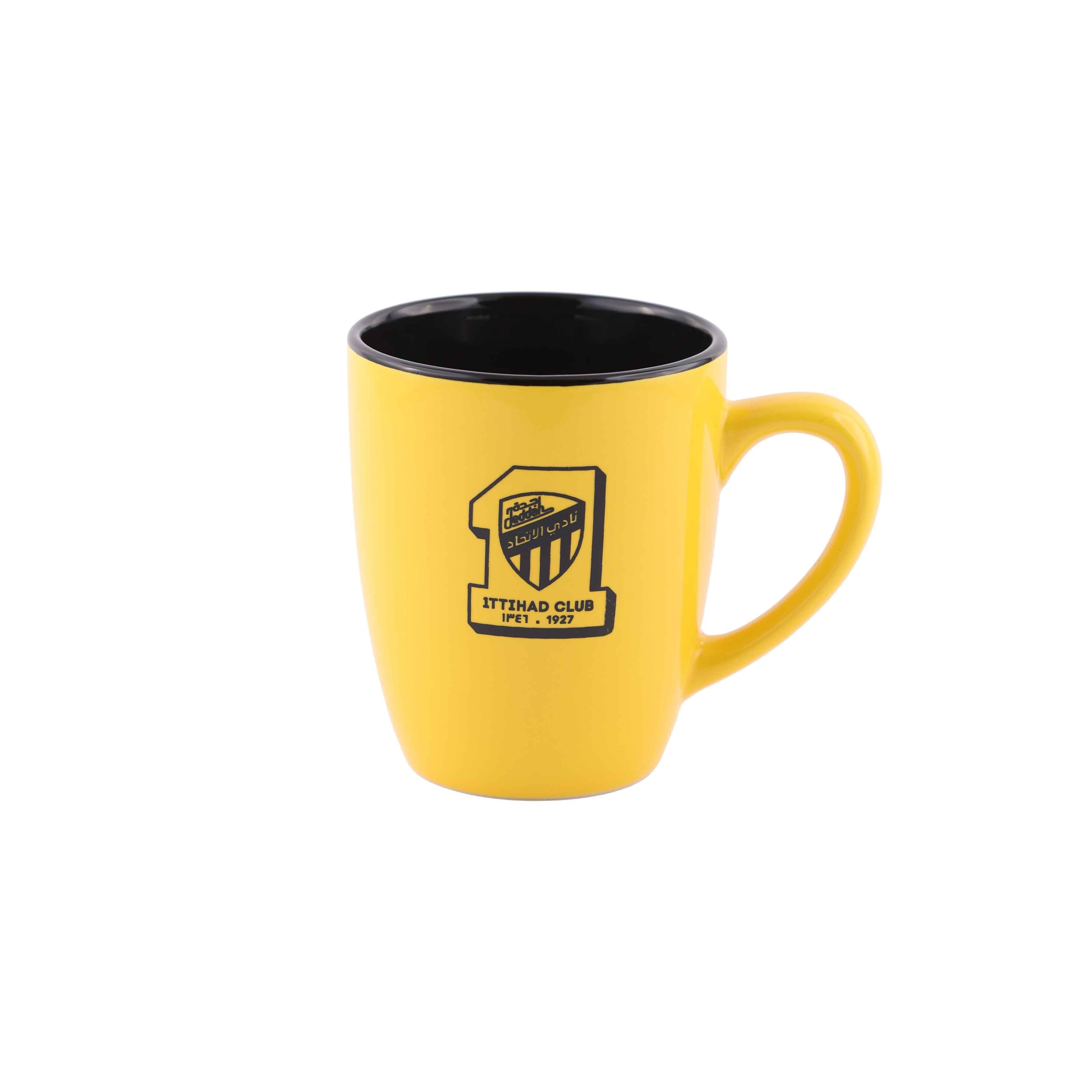 Ittihad Mug yellow With Ittihad 1 Logo | Ittihad Store