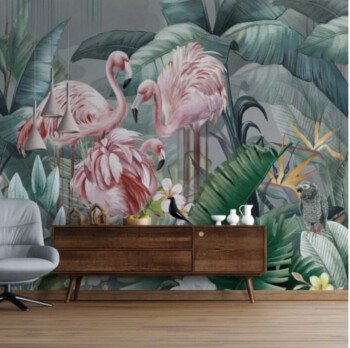 Unique wall for wallpaper