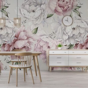 Unique wall for wallpaper