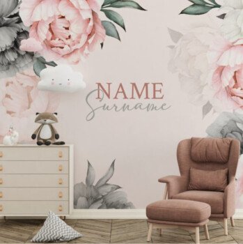 Unique wall for wallpaper