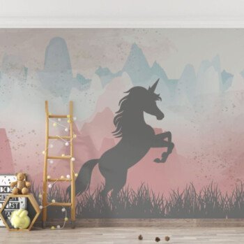 Unique wall for wallpaper