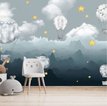 Unique wall for wallpaper