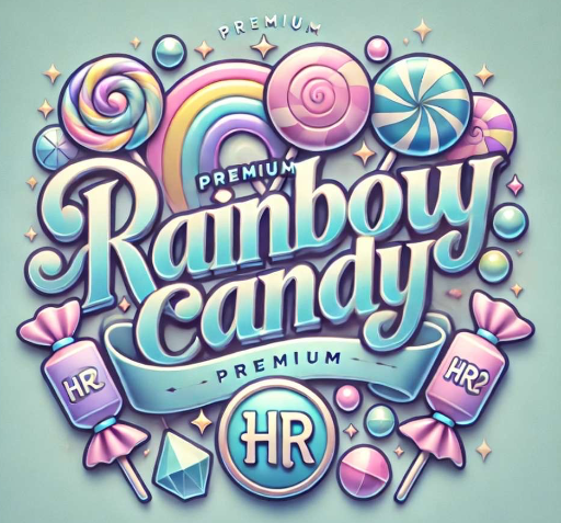 Rainbow candy